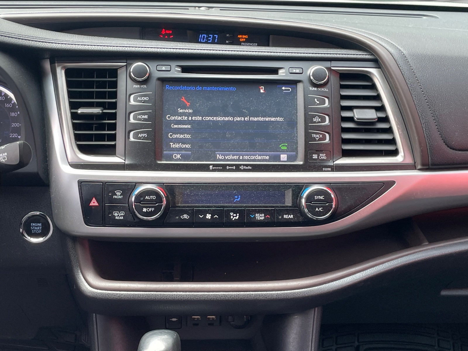 2019 Toyota HIGHLANDER XLE