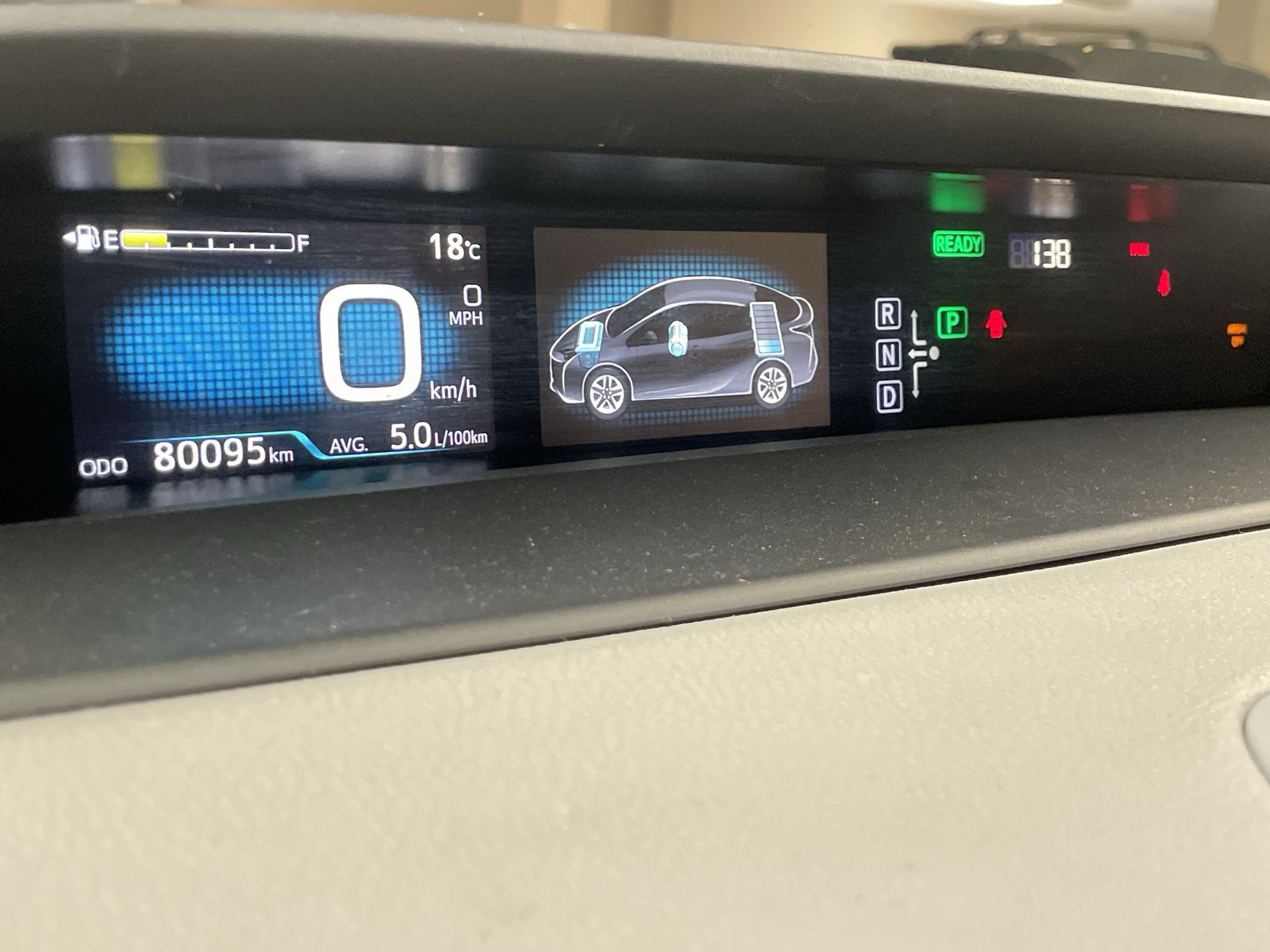 2018 Toyota PRIUS BASE BASE CVT