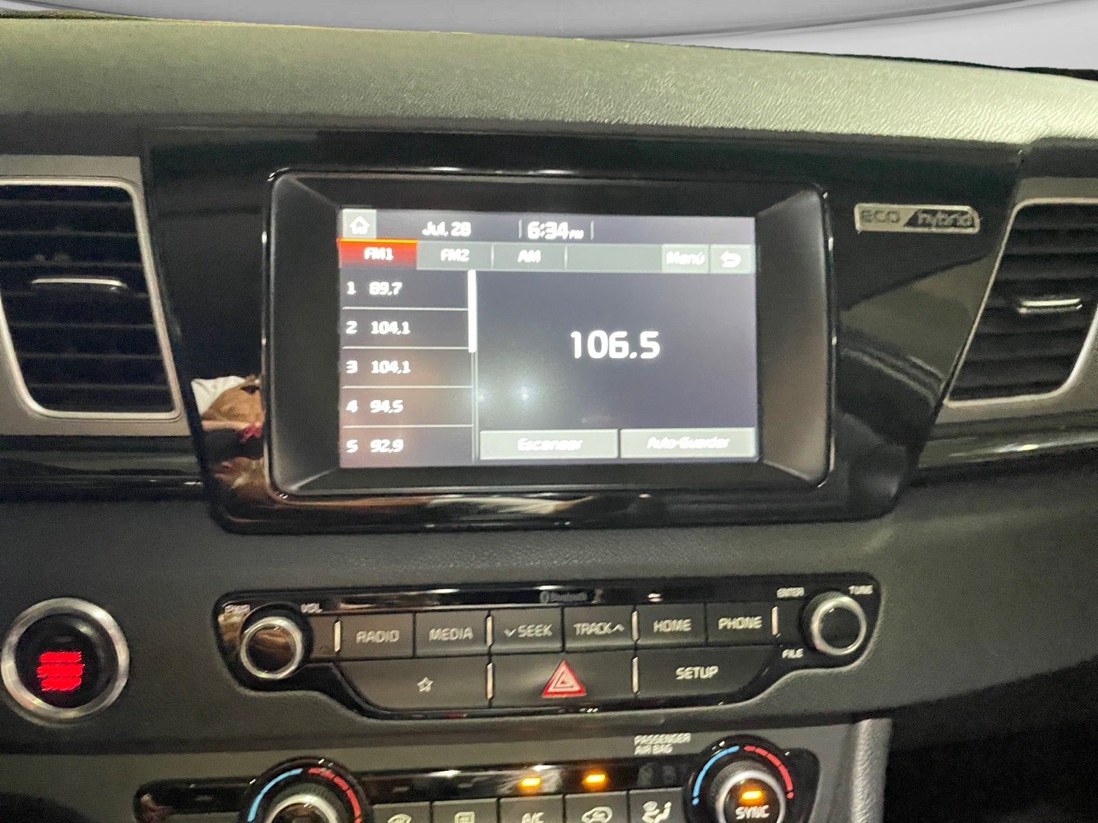 2019 Kia NIRO 1.6L GDI EX T/A