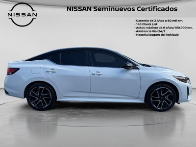 2025 Nissan SENTRA SR PLATINUM BITONO CVT PIEL GENUINA