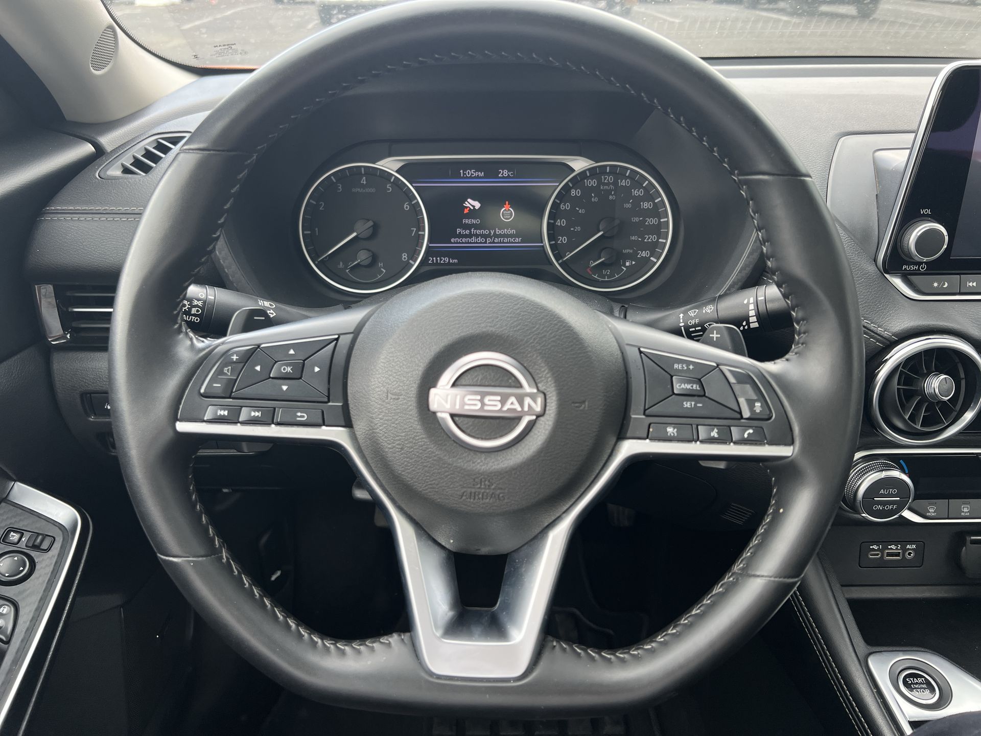 2025 Nissan SENTRA SR PLATINUM BITONO CVT 25